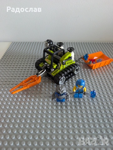 Lego Power Miners 8958 - Granite Grinder, снимка 2 - Конструктори - 53566431