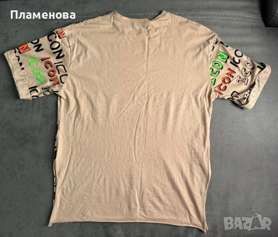 Дамска блуза с къс ръкав - L, снимка 5 - Тениски - 54277006