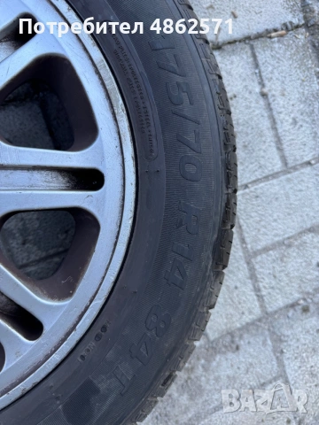 Алуминиеви джанти за Пежо 206, снимка 7 - Гуми и джанти - 54994623