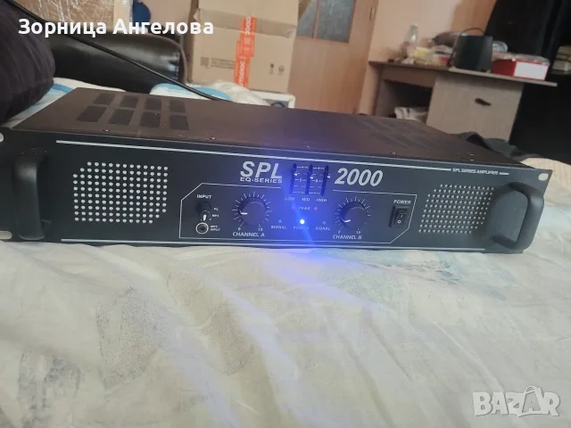 Усилвател Skytec SPL 2000 (2 x 1000W)., снимка 3 - Ресийвъри, усилватели, смесителни пултове - 55466612