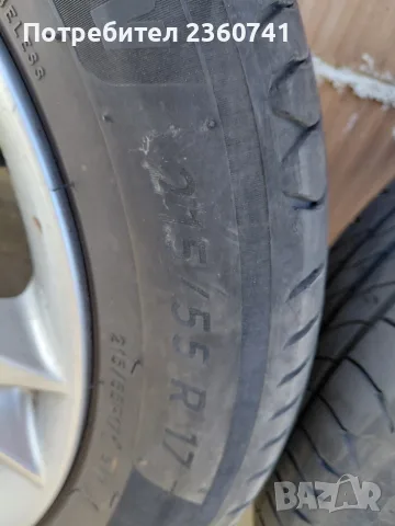 Лети джанти 17" за Mitsubishi Grandis (5x114.3) + [Гуми / подарък], снимка 8 - Гуми и джанти - 55545290