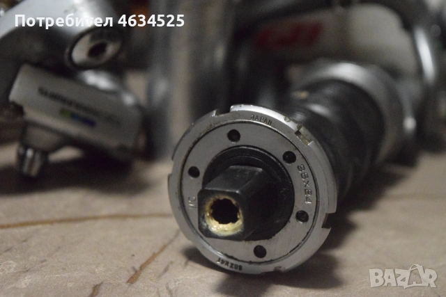 Ретро Шосеен Монтаж Shimano 600 Tricolore 6400, 7 скорости, снимка 4 - Части за велосипеди - 55000641