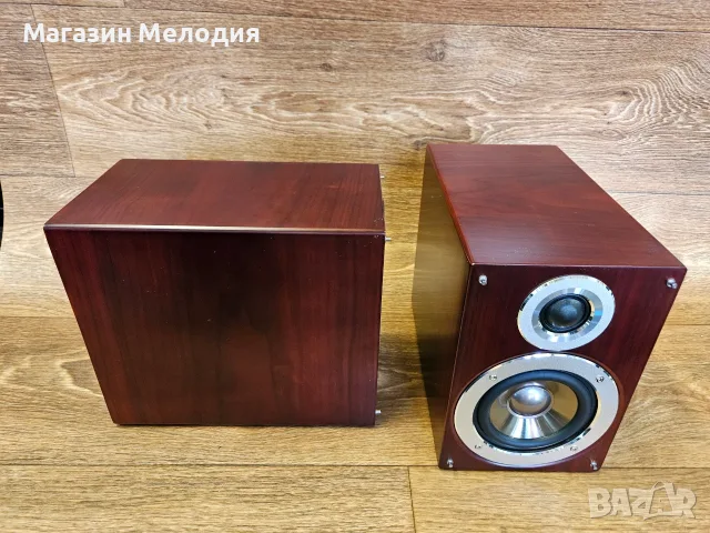 Тонколони Philips MCM772 Heritage – Елегантен дизайн от истинско дърво и кристално чист Hi-Fi звук, снимка 8 - Тонколони - 55361626