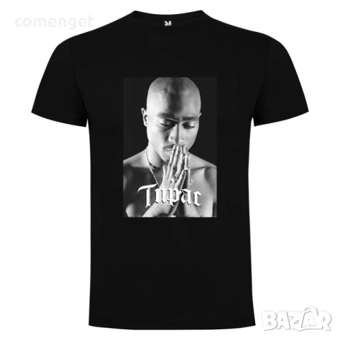 МОДЕЛ 2026! 2PAC SHAKUR THUG LIFE & PRAY мъжки тениски! Или поръчай с ТВОЯ идея!, снимка 3 - Тениски - 54719088