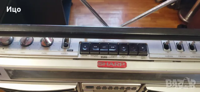 Sharp GF-8585.радиокасетофон, снимка 3 - Радиокасетофони, транзистори - 55553273