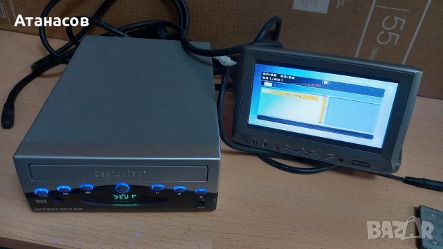 Centurion Disc Multimedia Player In Car DVD Player - 25€, снимка 6 - Плейъри, домашно кино, прожектори - 55212450