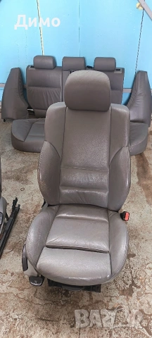 кожен салон бмв е46 комби bmw e46, снимка 2 - Части - 54535221