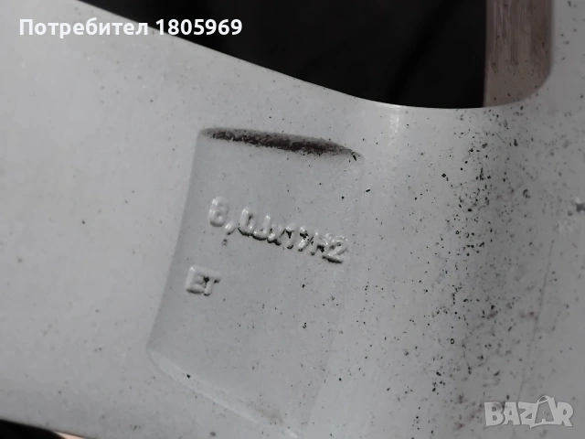 4бр. ал. джанти Mercedes 5x112 , 8x17 , ET35, снимка 7 - Гуми и джанти - 55290657