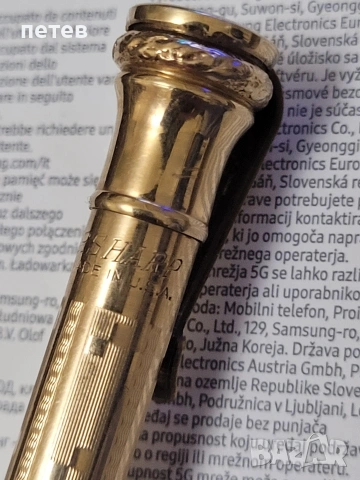 позлатен пиромолив. писалка.Ewersharp., снимка 6 - Антикварни и старинни предмети - 54622432