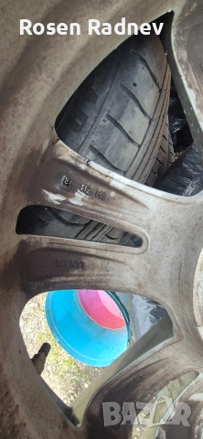  17"  5x112 Мерцедес , снимка 3 - Гуми и джанти - 54458964