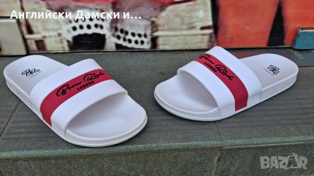 Английски чехли BR London, снимка 3 - Мъжки чехли - 54368891