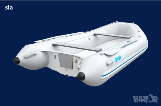 НАДУВАЕМА ЛОДКА RIB AMIGO 355-ТВЪРДО ДЪНО, 500 КГ. ТОВАРИМОСТ