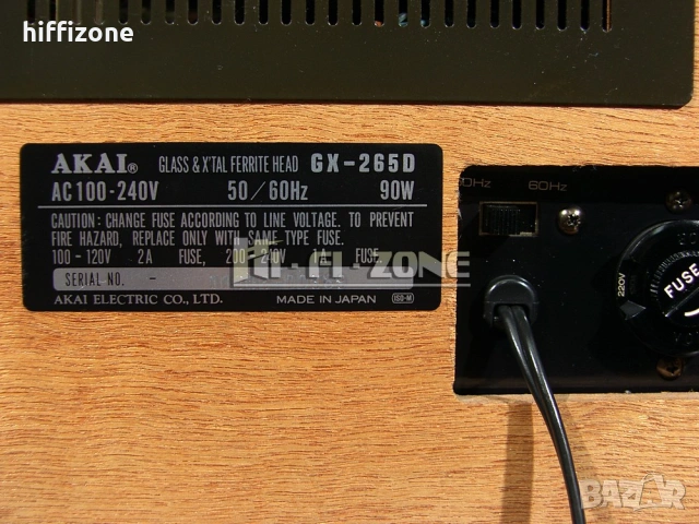 Магнетофон Akai gx-265d, снимка 11 - Декове - 54704265