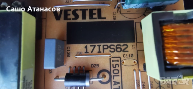 TOSHIBA 43LV3E63DG с счупена матрица ,17IPS62 ,17MB181V ,PT430CT05-2-C-1 ,VES430NFH-L3-Z02 ,17WFM26Y, снимка 8 - Части и Платки - 54484912