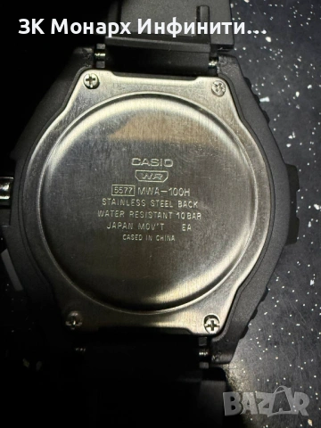 Мъжки часовник Casio MWA-100H/ТОП СЪСТОЯНИЕ, снимка 7 - Мъжки - 54731110