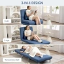 Сгъваем разтегателен диван с опция легло 3 в 1 дизайн HOMCOM, снимка 2