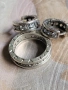 BVLGARI.bvlgari. сребърен пръстен. сребърни обици., снимка 1