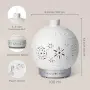 Дифузер за етерични масла Earnest Living Christmas Ball, бял керамичен, 100 мл, декорация за дома, снимка 2