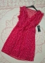 Червена рокля на бели точици XL/2XL , снимка 1