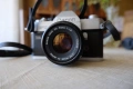 Canon FT QL & Canon FD 50mm F1.8 Lens. Canon FD Mount, снимка 1