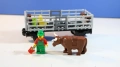 Лего Син Товарен Влак 60052 Lego City Blue Cargo Train, снимка 6