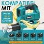 Anancyi Безжичен електрически пистолет за гресиране за Makita 18V батерия 12000PSI, снимка 4