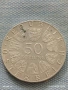 Сребърна монета 50 шилинга 1978г. Австрия 150г. От смъртта на композитора Франц Шуберт 25962, снимка 1