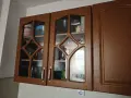 Модулна кухня с висок шкаф -витрина (за ремонт/за вила) - 209 €, снимка 4