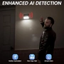 Соларна WiFi камера Cinnado 2K PIR цветно нощно, снимка 5