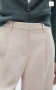 Mango дамски панталони бежов цвят, снимка 10
