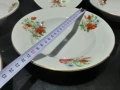 Стар български порцелан чинии дълбоки макове , снимка 5