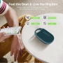 JUOVI Clip Безжичен преносим Bluetooth високоговорител, 24-часово възпроизвеждане, снимка 5