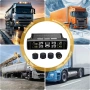 Zobmio TPMS система за следене на налягането в гумите – 4 водоустойчиви IPX7 сензора за автомобили, , снимка 3