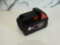 Milwaukee 18 V / 5.0 Ah - Батерия, снимка 3