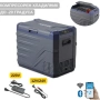 Преносим хладилник фризер хладилна кутия с компресор 12V/24V 100/220V 30л/40л/50л  HAWEK, снимка 2