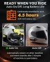 Нова Mio MiVue MP30 2.5K Мотоциклетна Камера GPS WiFi IP67 за каска мотор, снимка 7