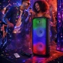 Безжична RGB тонколона – 2×8″ говорителя, Bluetooth, 1200 W, батерия 3000 mAh, снимка 4