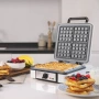 Cecotec електрически гофретник Fun Gofrestone 4 Inox - нов с гаранция, снимка 7
