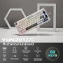 YUNZII YZ75 75% Hot Swappable безжична геймърска механична клавиатура, RGB подсветка, BT5.0/2.4G/USB, снимка 9