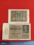 Две райхбанкноти 10 000 марки 1922г. / 100 марки 1920г. Германия редки за КОЛЕКЦИЯ 53297, снимка 1