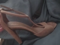 GUCCI и Saint Laurent Original Size 39 100% Кожа питон Жестоки обувки, снимка 3