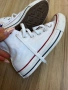 Оригинални чисто бели високи Кецове Converse ! 36 н, снимка 5