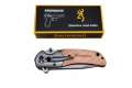 Сгъваем нож Browning 354 за туризъм, къмпинг, лов и риболов, снимка 9