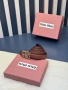 колан от естествена кожа в кутия miu miu 2см, снимка 1