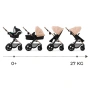 KinderKraft MOOV 2 бебешка количка 3в1 Основа Isofix Kinderkraft Mink, снимка 11