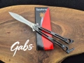 Сгъваем нож пеперуда Spyderco SpyderFly Butterfly B01P, снимка 1