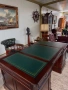 Chesterfield/Честърфилд Класическо бюро от масив и естествена кожа., снимка 9
