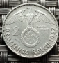  2 Райхсмарки Английски пени,1 паунд,Дойче марки,френски 0.50 € ., снимка 1