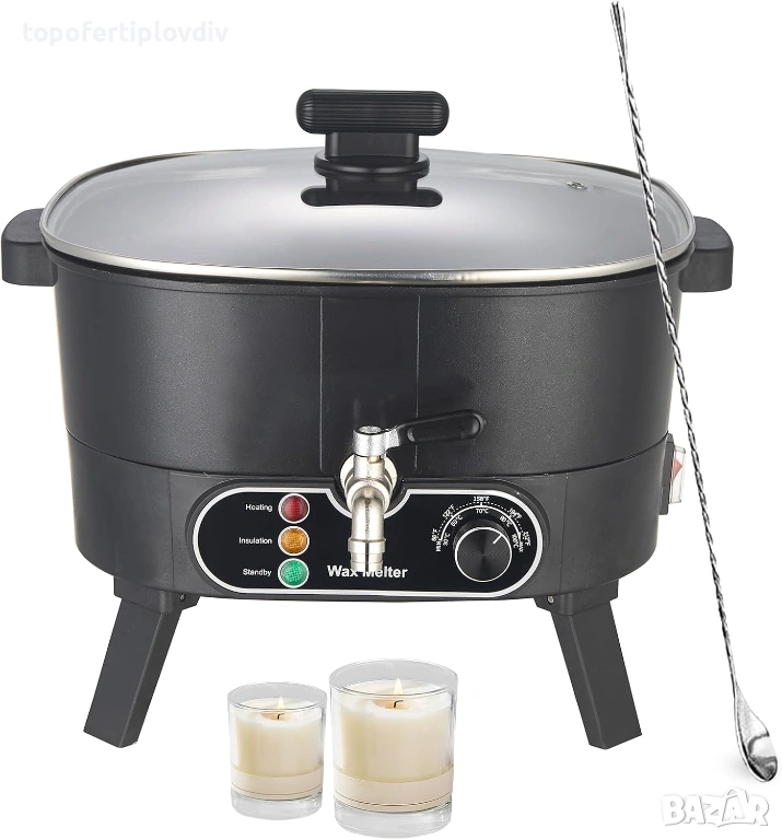 Топилка за восък LIROPAU 6 L, Wax Melting,Гаранция, снимка 1