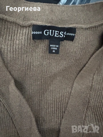 Оригинална плетена есенно-зимна рокля Guess, снимка 3 - Рокли - 55176024